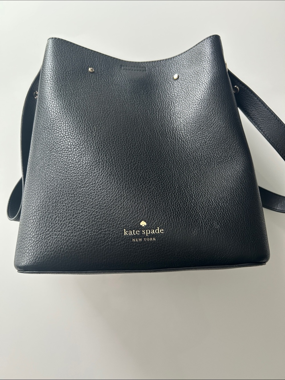 Kate Spade Marti Pebbled Leather Bucket Bag - Picture 2 of 8